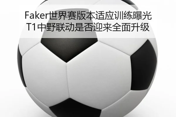 Faker世界赛版本适应训练曝光 T1中野联动是否迎来全面升级